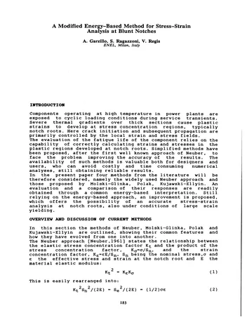 Más sobre El Efecto de las Trayectorias Esfuerzo-deformación en el Desempeño Geotécnico